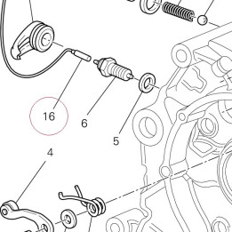 Cable, neutral switch 51016581A