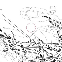 Wiring harness 51016922B