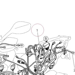 Electric wiring 51017011C