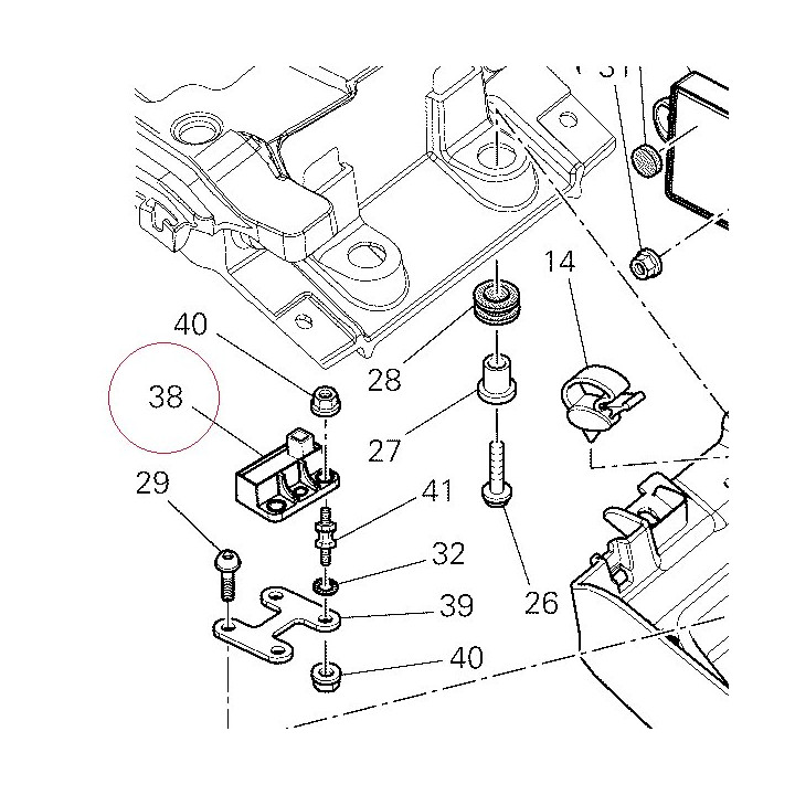 Interface speed sensor 51017391A