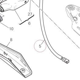 Rear wiring 51017721E