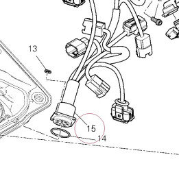 Injection wiring 51017731B