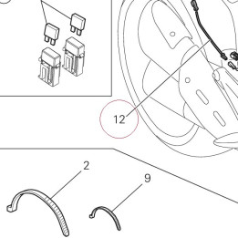 Extension, wire harness 51019371A