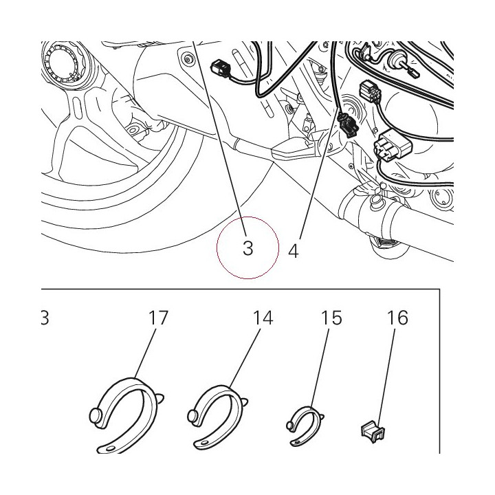 Extension, wire harness 51019501C