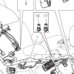 Main wiring harness 51019981C