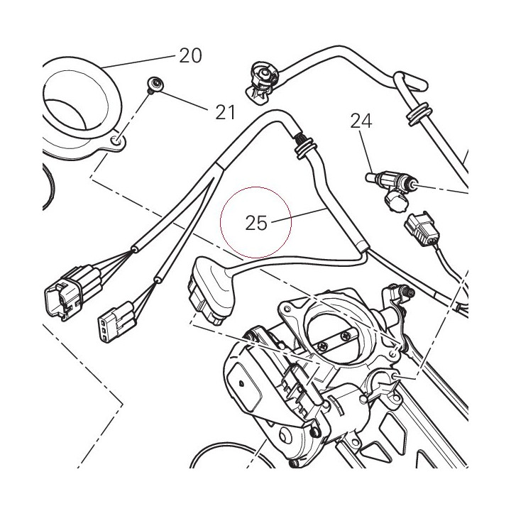 Injection wiring 5101A081B