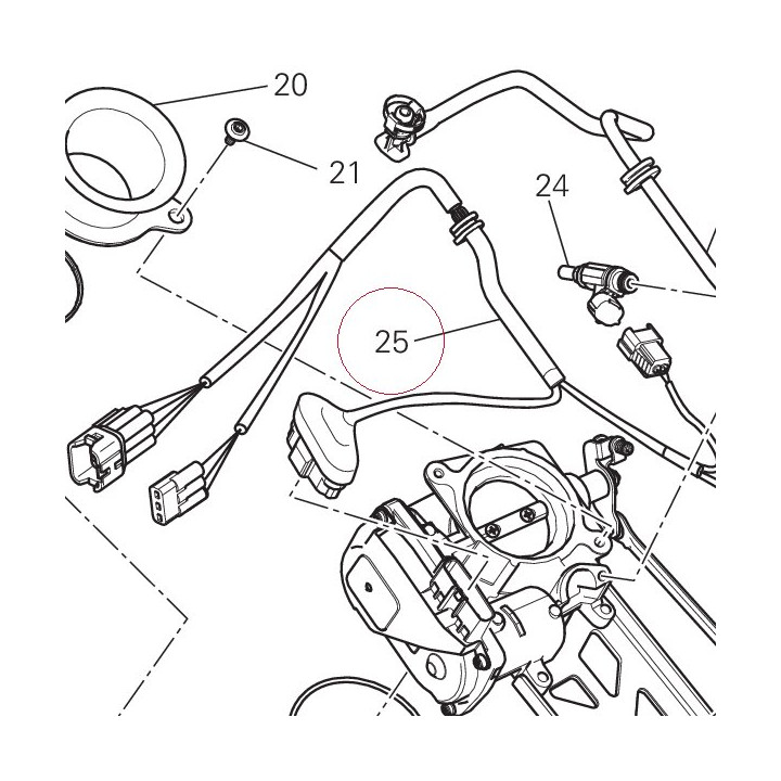 Injection wiring 5101A082B