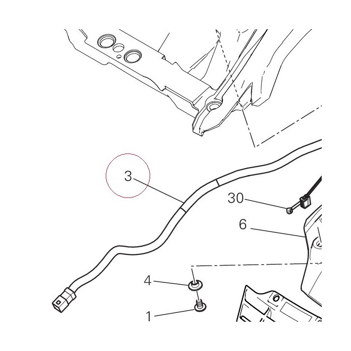Rear wiring 5101A251A