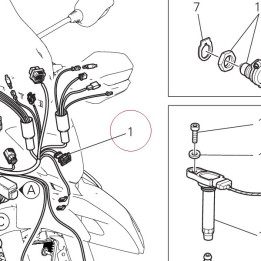 Main wiring harness 5101A651C