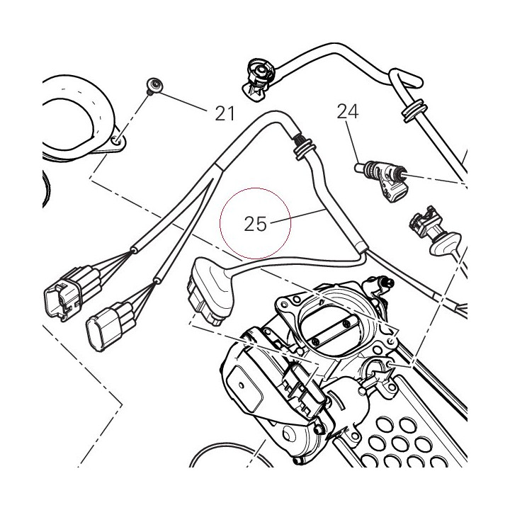 Injection wiring 5101A842A