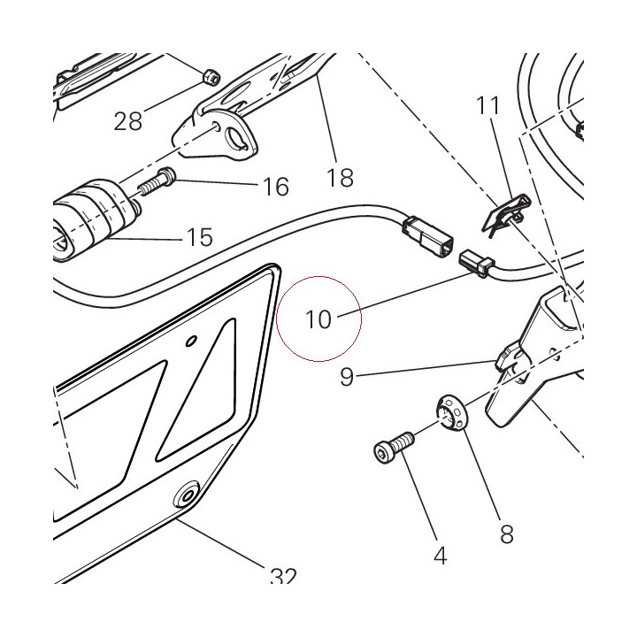 Extension, wire harness 5101A972A