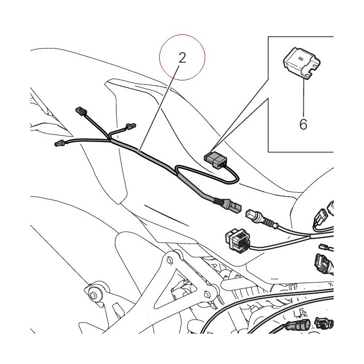 Rear wiring 5101B202D