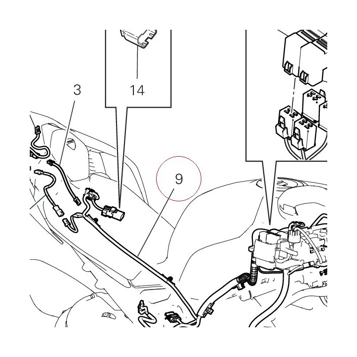 Main wiring harness 5101C371F