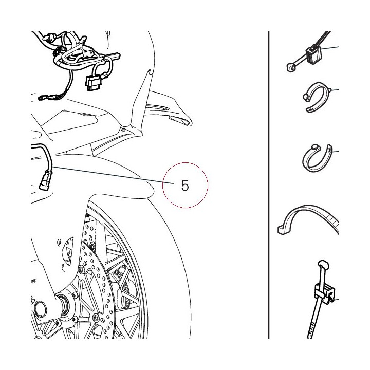 Electric wiring 5101C391C