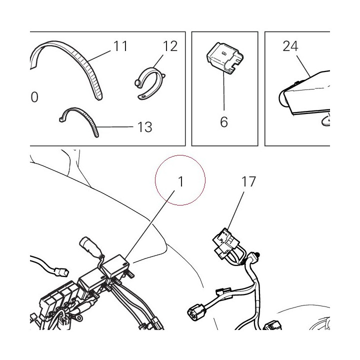 Main wiring harness 5101C472E