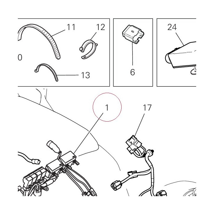 Main wiring harness 5101C473G