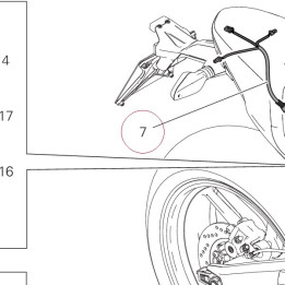 Rear wiring 5101C541B