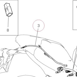 Rear wiring 5101D031A