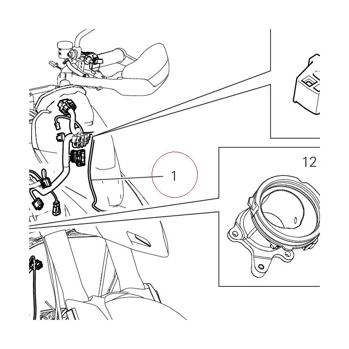 Main wiring harness 5101D072D