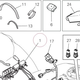 Main wiring harness 5101D336F