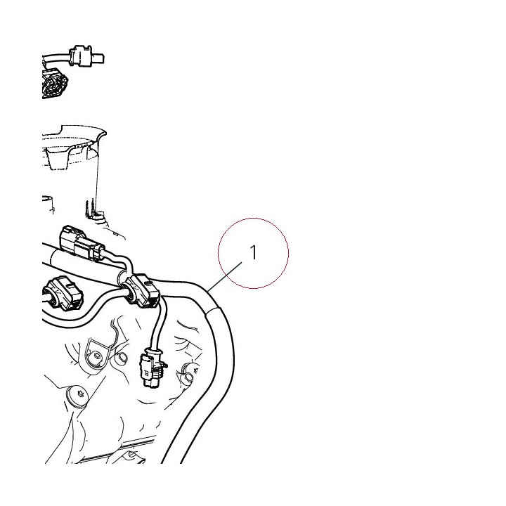 Electric wiring 5101D712E