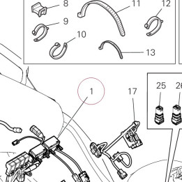 Main wiring harness 5101E975C