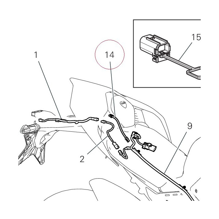 Extension, wire harness 5101F301A