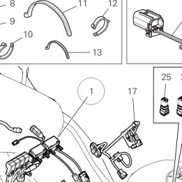 Main wiring harness 5101G701C