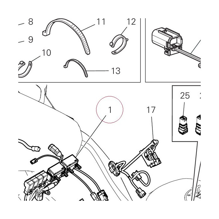 Main wiring harness 5101G703C