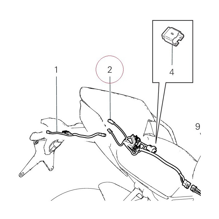 Rear wiring 5101H231B