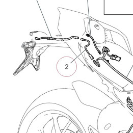 Rear wiring 5101H741A