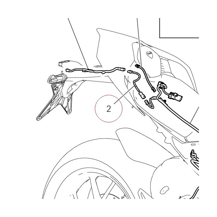 Rear wiring 5101H741A