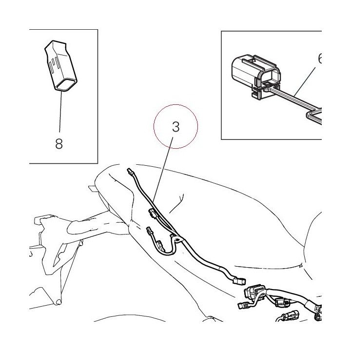 Rear wiring 5101H971A