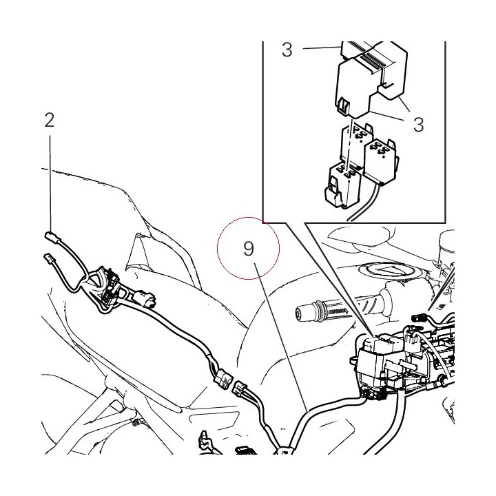 Main wiring harness 5101I061A