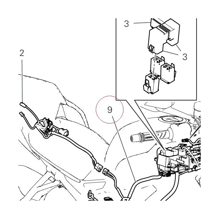 Main wiring harness 5101M261B