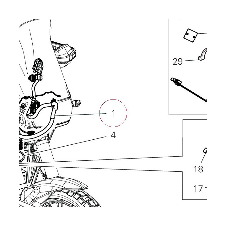 Main wiring harness 5101R001C