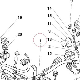 Wiring harness 51031311A