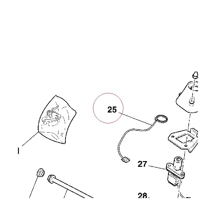 Coil antenna, immobilizer 51840041B