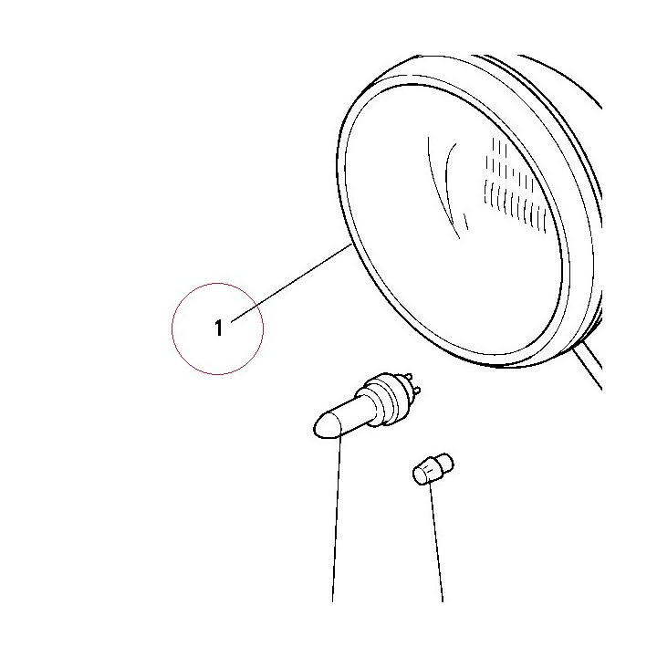 Headlight 52010052A