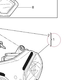 Headlight 52010154A