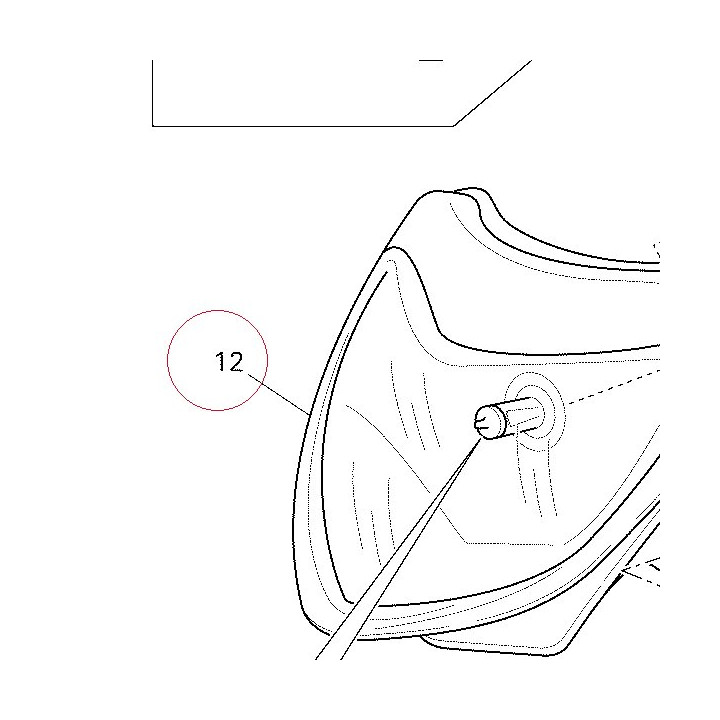 Headlight 52010162A