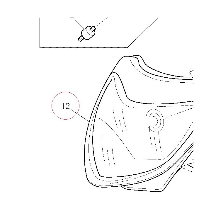 Headlight 52010163A
