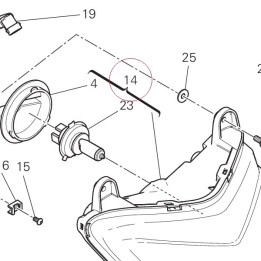 Headlight 52010243A