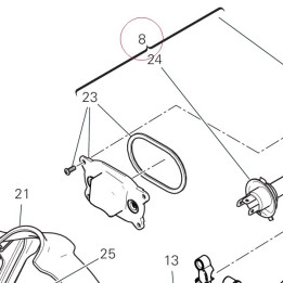 Headlight front 52010491B