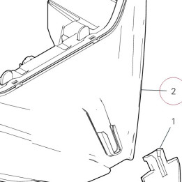 Headlight front 52010502C