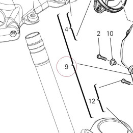 Complete headlight front 52020102A