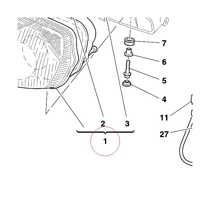 Headlight 52040331A