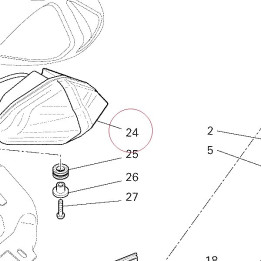 Taillight 52510321B