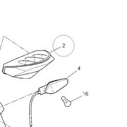 Taillight 52510341A