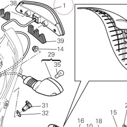 Taillight 52510471A